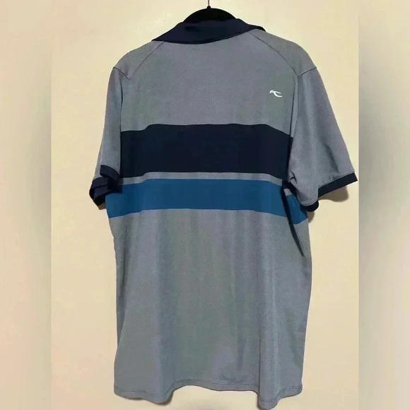 Kjus Men's Luan Color Block Polo - Size Medium - Picture 2 of 6